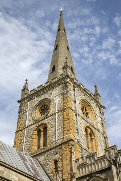 Torre de la Iglesia de la Santísima Trinidad; Stratford Upon Avon —  Fotos de Stock