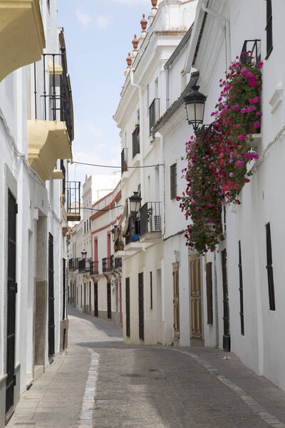 Reyes Huertas Street; Zafra; Extremadura; Spain
