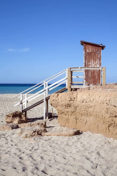 Comte stranden, Ibiza, Spanje Spanje — Stockfoto
