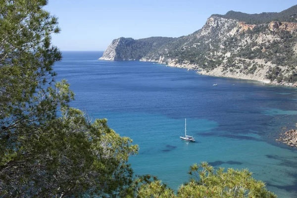 Blick aus den Kuben; ibiza — Stockfoto