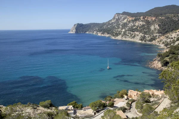 Blick aus den Kuben; ibiza — Stockfoto