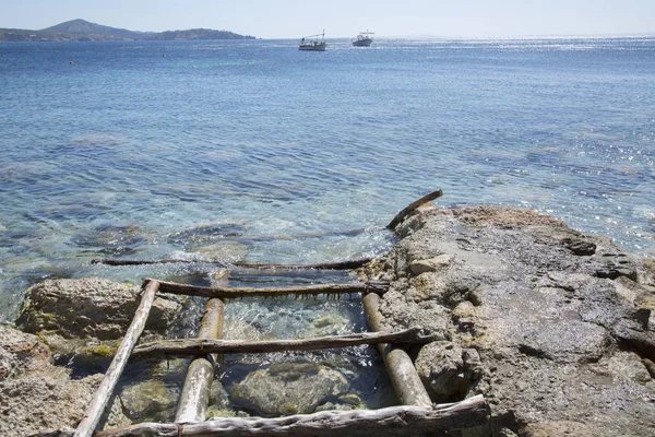 Ullastre Beach, Es Cubells; Ibiza — Stok fotoğraf