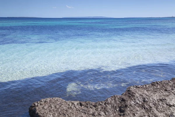 Isla de Formentera desde Ibiza —  Fotos de Stock