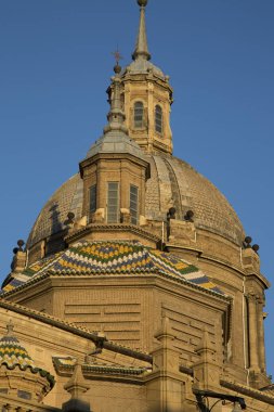 Pilar bazilika Katedrali Kilisesi; Saragossa; İspanya