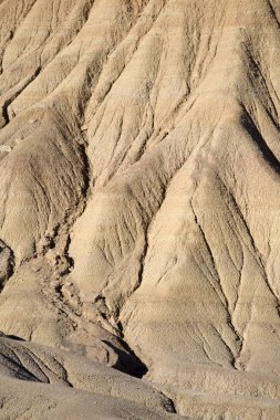 Kuraklık arka plan Bardenas Reales Park; Navarre