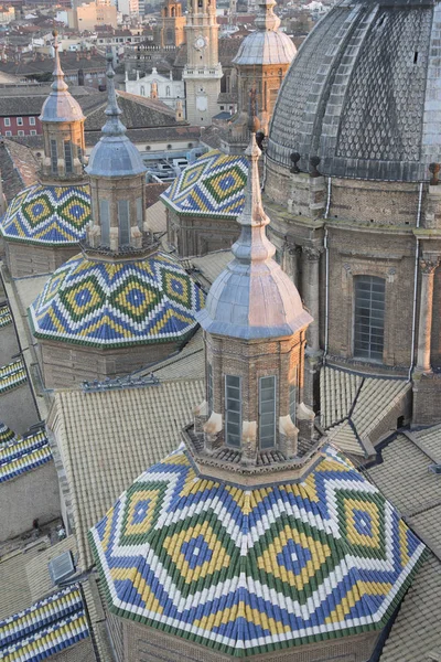 Pilar basiliek kathedraal; Saragossa — Stockfoto