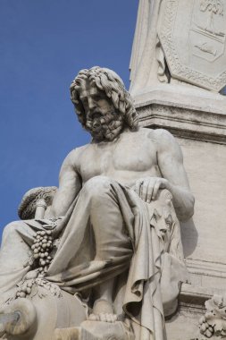 Fountain by Pradier, Esplanade Charles de Gaulle Square, Nimes