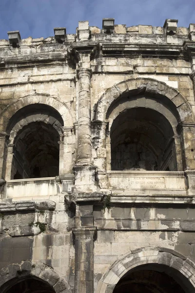 Romerska amfiteatern, Nimes — Stockfoto