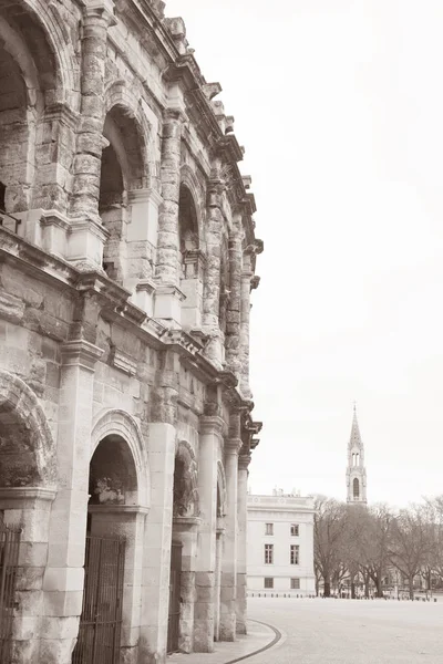 Římský amfiteátr, Nimes, Francie — Stock fotografie