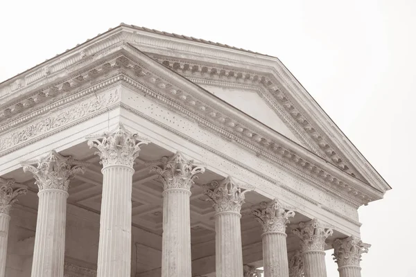 Maison Carree Roman Temple; Nimes; France