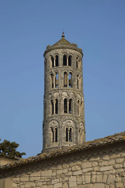 Cathedral Church, Uzes, Provence, France — 스톡 사진