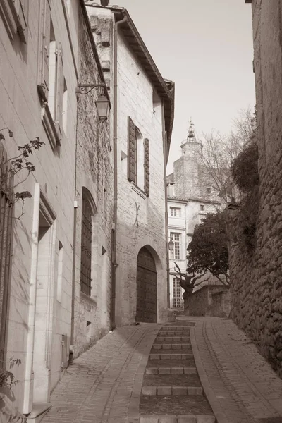 Street in Uzes, Provence, France — Stock fotografie