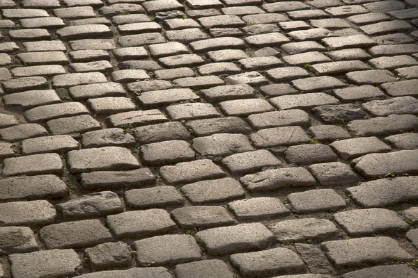 Brukowanej kamień Street, Uzès, Provence, Francja — Zdjęcie stockowe