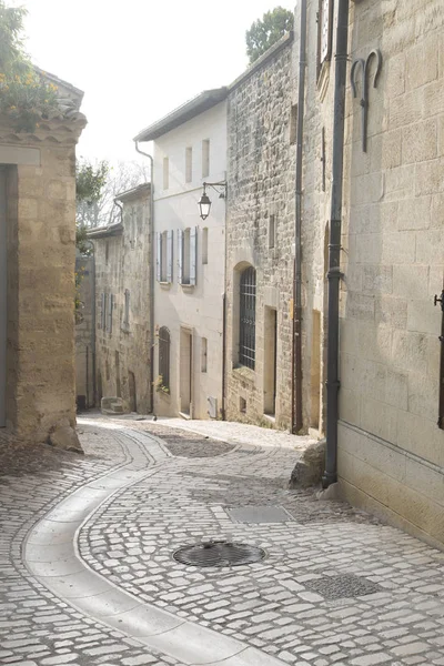 Street in Uzes, Provence, France — Stock fotografie