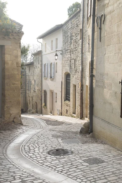 Street in Uzes, Provenza, Francia — Foto Stock