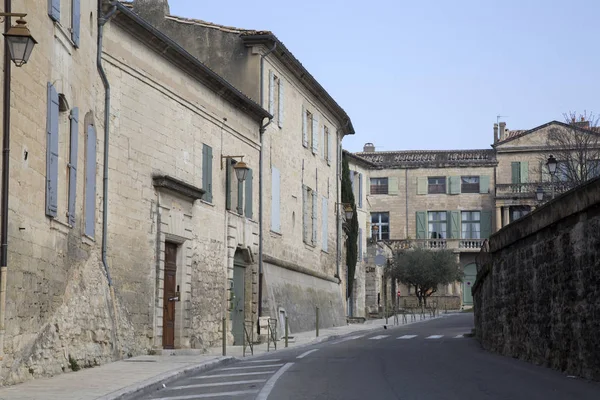Street in Uzes; Provence; France — Stockfoto