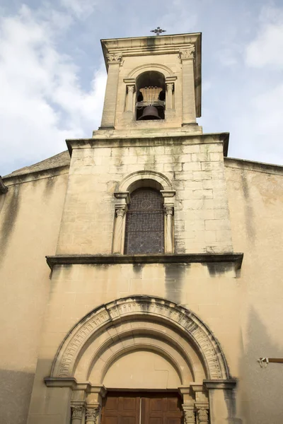 Village Church; Lourmarin; Provence — Stok fotoğraf