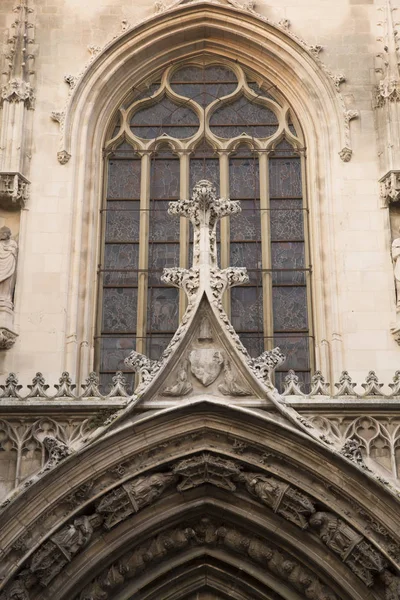 Catedral Fachada, Aix-en-Provence; Francia — Foto de Stock