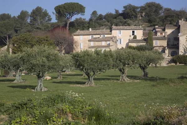 Lourmarin Village, Provence, France — Stok fotoğraf