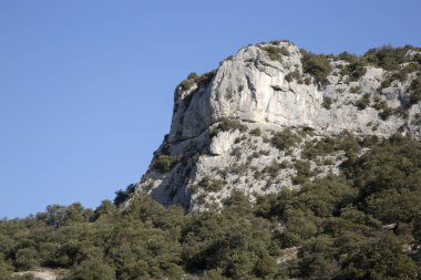 Venasque, Senanque ve Gordes köyleri, Luberon manzara; 