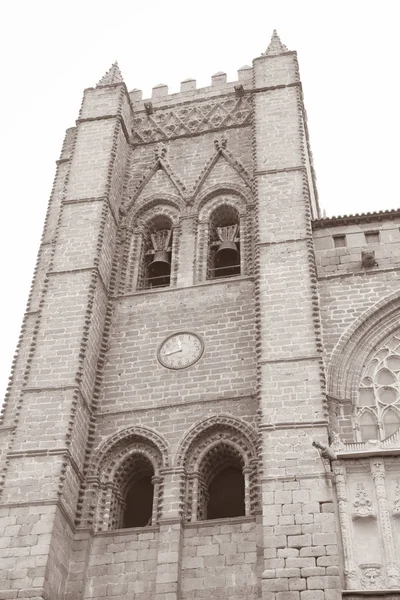 Domkyrka kyrka, Avila; Spanien — Stockfoto