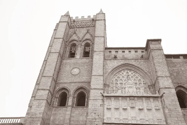 Кафедральный собор, Авила; Испания — стоковое фото