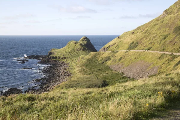 Path to Giants Causeway; County Antrim; Northern Ireland — Stock Photo, Image