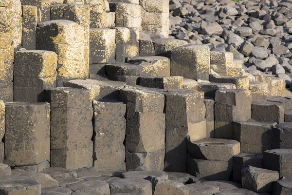 Giants Causeway; County Antrim; Irlanda do Norte — Fotografia de Stock