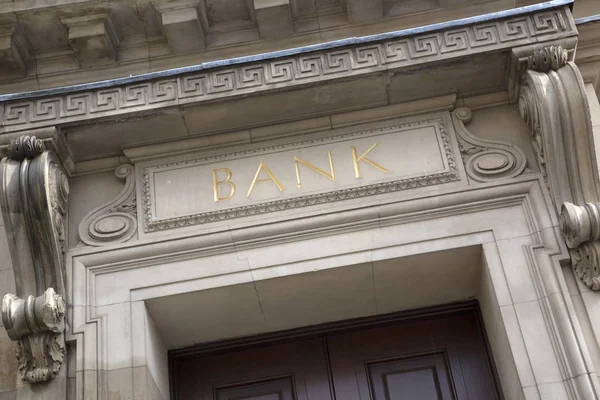 Banka işareti closeup