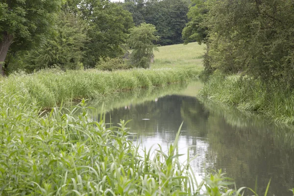 Cromford Kanal; Derbyshire, Peak District — Stok fotoğraf