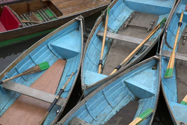 Rowing Boats for Hire, Oxford — Stock Photo, Image