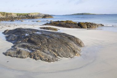 Renvyle Beach'te Tully; Connemara