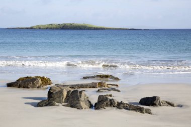 Renvyle Beach'te Tully; Connemara