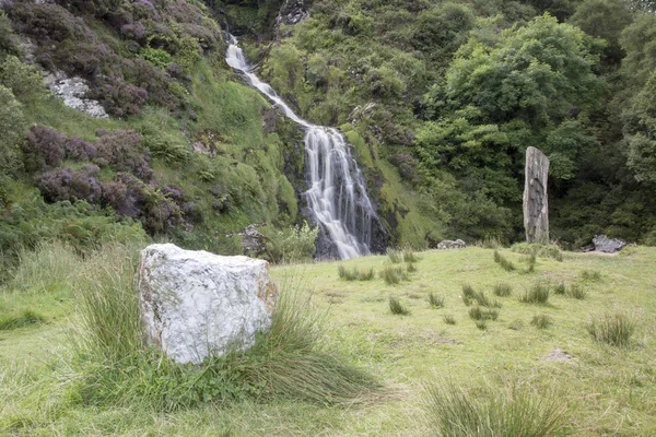 Assaranca 瀑布，都柏林，爱尔兰的多尼戈尔 — 图库照片