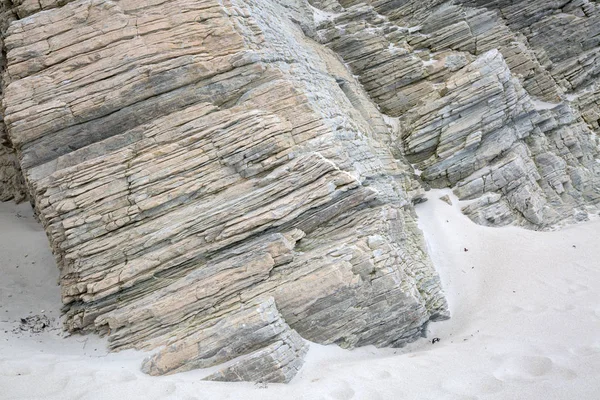 Kaya oluşumu, Maghera Beach, Ardara, Donegal — Stok fotoğraf