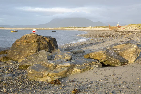 Praia Renvyle, Tully, Connemara — Fotografia de Stock