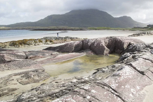 Glassillaun Beach, Connemara; Galway — Fotografia de Stock