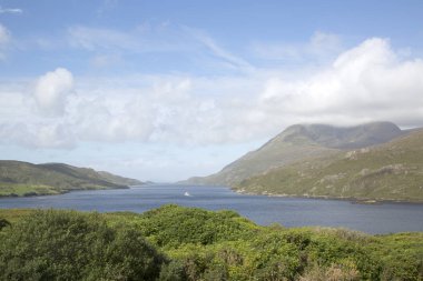 Killary fiyort Gölü; Leenane'in, Connemara; Galway