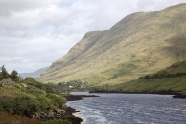 Killary fiyort Gölü; Leenane'in, Connemara; Galway