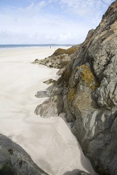 Lettergesh Beach; Connemara; Galway — Stok fotoğraf