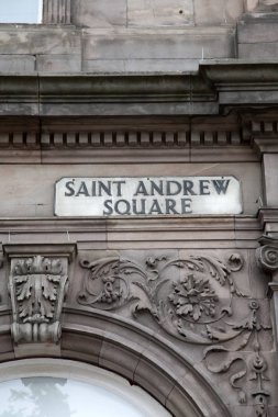 St Andrew kare işareti; Edinburgh; İskoçya