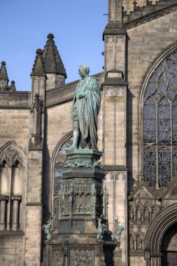 St Giles katedral kilise; Royal Mile; Lawnmarket; Edinburgh