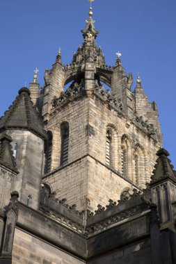 St Giles katedral kilise; Royal Mile; Lawnmarket; Edinburgh