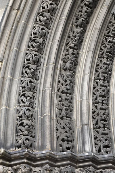 St Giles katedral kilise cephe, Royal Mile; Lawnmarket; Edinbu — Stok fotoğraf