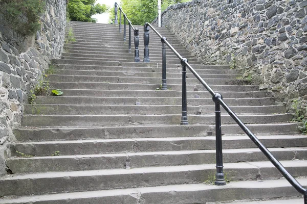 Lépcsőn Calton Hill, Edinburgh, Skócia — Stock Fotó