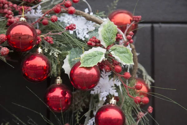 Jul krans dekoration — Stockfoto