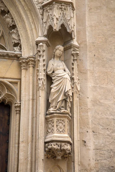 Fasad av St Miquel kyrkan, Palma; Mallorca — Stockfoto