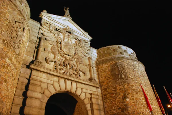 Porta Bisagra a Toledo — Foto Stock