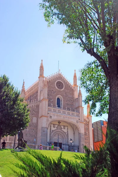 San jeronimo el echte kirche in madrid, spanien — Stockfoto