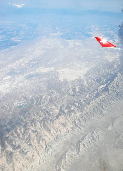 アメリカ西部の空中写真 ストック写真